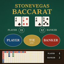 StoneVegas - Baccarat Table Game - Play for Real Money